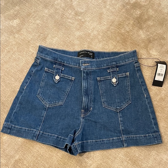 Veronica Beard woman’s Darnele Shorts.  Size 32. Sierra color. New with tags. - Picture 1 of 11
